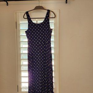 Old Navy navy blue maxi dress